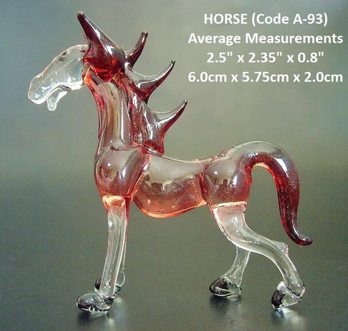 Beautiful glass horse pony - glass,
