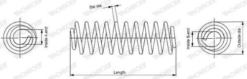 Monroe sp2854 front - monroe, coil