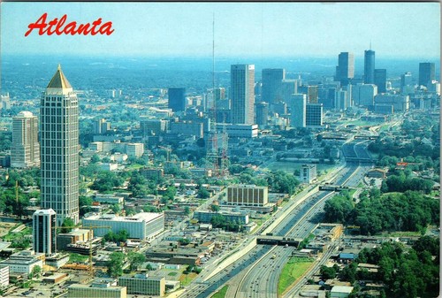 Continental postcard atlanta - continental,