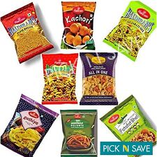Pack of 10 ALL - Haldiram Savoury Snacks Collection | Namkeen | Premium Quality