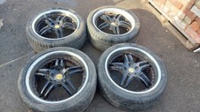 WOLFRACE 18 DEEP DISH ALLOY WHEELS 5 X 112 VW T4 AUDI MERC ETC
