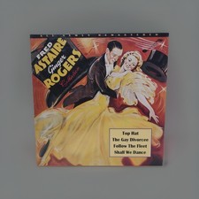 The Astaire & Rogers Collection 4-Disc Box Set Laserdisc LD - 4 Movies 