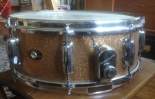 SLINGERLAND ARTIST 1965 CHAMPAGNE SPARKLE IMMACULATE - EDDIE RYAN EDGES COLLECT