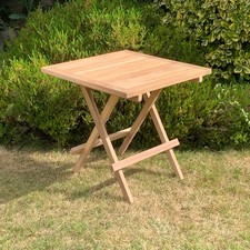 Wooden folding picnic table - wooden,