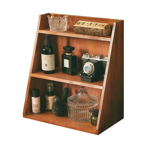 Tier wooden wall shelf - 3, unit