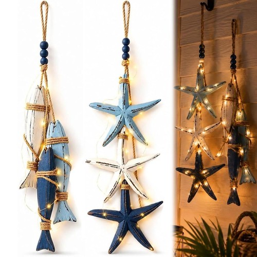 Hand carved wooden nautical - wooden,