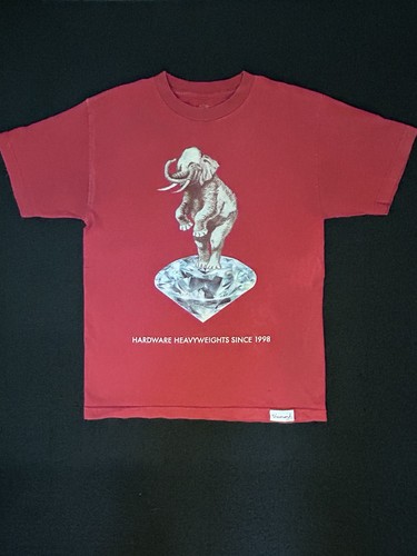 Diamond supply men red - diamond,