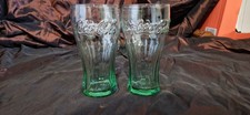 Official Coca-Cola Green Glass