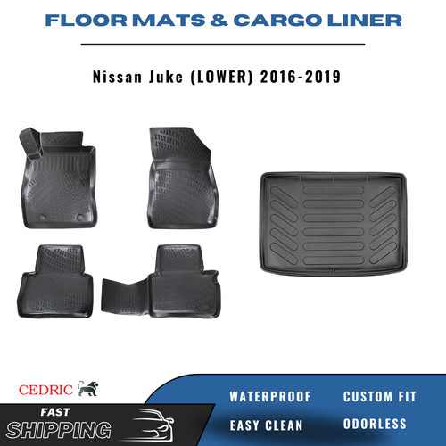 Car floor mats lower cargo - car,
