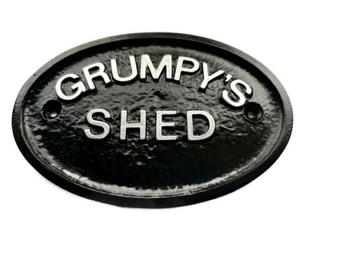 Silver grumpy shed house - shed,