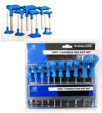 10PC HEX KEY METRIC 2-10MM T