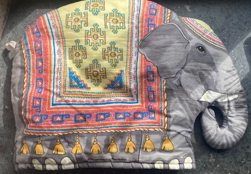 Large vintage 1980s - vintage, sari
