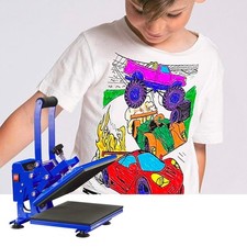 23*30cm CLAM Heat Press Machine High Pressure Sublimation T-shirt Print CH2122