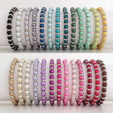 Glass Pearl & Diamante