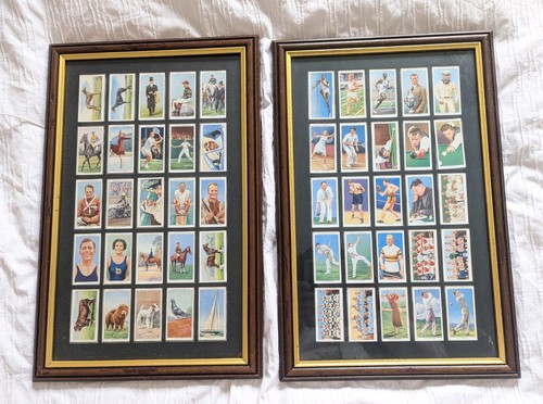 Cigarette cards champions - cards, of