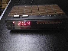 Vintage ALBA  C8 Clock Radio  Working