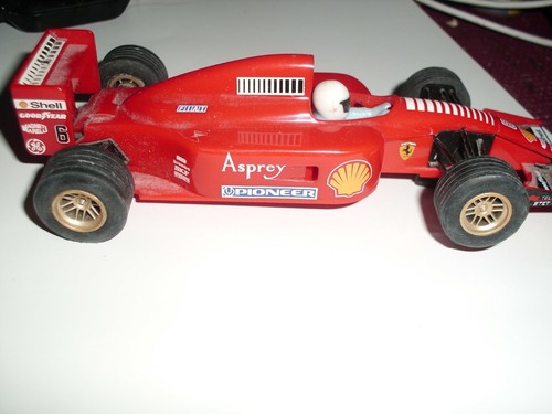 Scalextric car ferrari in - f,