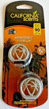 California Scents Vent Clip Diffuser - MONTEREY VANILLA (2 Pack)