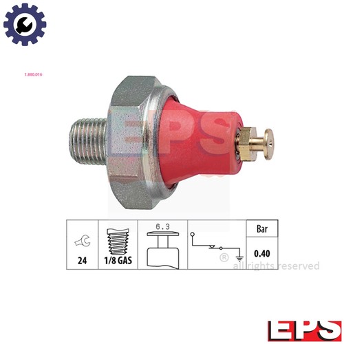 Oil pressure switch 800 - pressure, 1.800.016