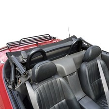 Roll Bar & Wind Deflector compatible with MG MG F (1996-2002)  Stainless Steel