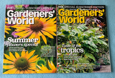 2 x Gardeners World Magazines