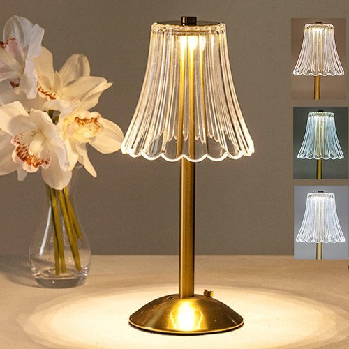 Modern led table lamp - lamp, usb