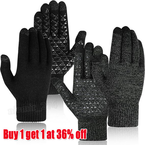 Winter gloves thick - thick, thermal