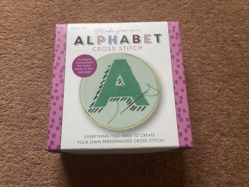 Make your own alphabet - own, cross