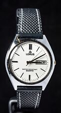 Lorus Mens Quartz Watch (Vintage) -- Ø36mm Case, Working