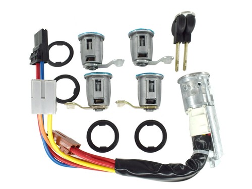 Ignition switch door lock - ignition, set
