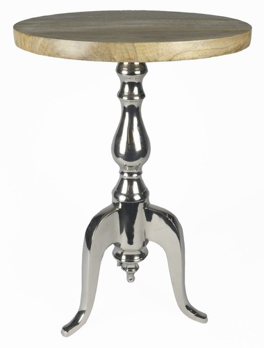 40cm round table aluminium - 40cm,