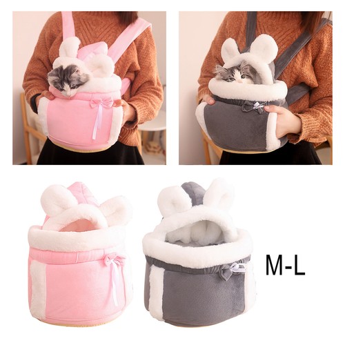 Small cats carrier bag flannel - small,