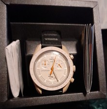 swatch moonwatch Cream Unisex