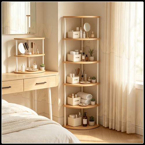 Tier corner shelf bookcase - 3/6,
