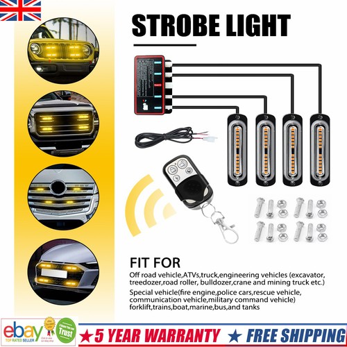 Set amber recovery strobe - amber,