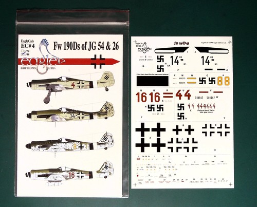Eaglecals decals ec4 - eaglecals, 1/48