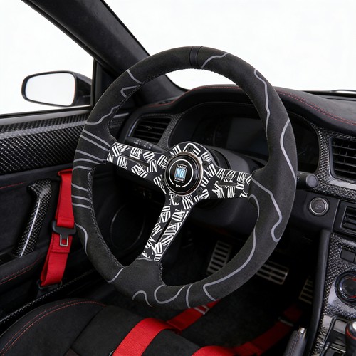 Black graffiti14 nardi ultra - graffiti14'',