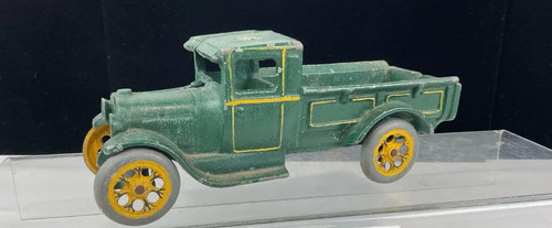 Arcade truck hauler green - arcade, 9"