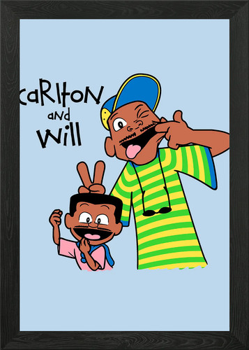 Carlton and will framed wall - will,
