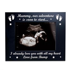 Mummy To Be Gift From Bump Wood Photo Frame Mummy To Be Birthday Christmas Gift 