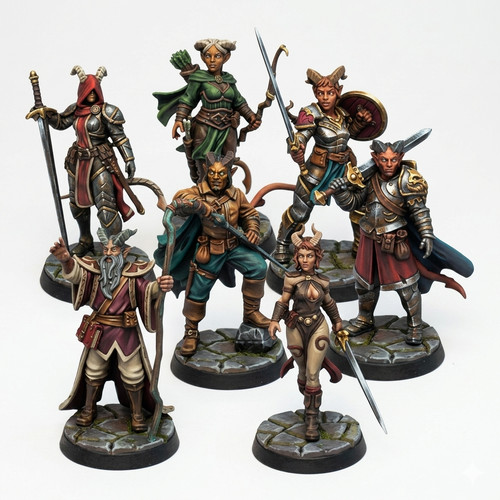 Tiefling miniatures fantasy - tiefling,