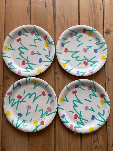 Vintage paper plates 1988 penn - paper,