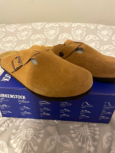 Birkenstock boston suede - boston, clog