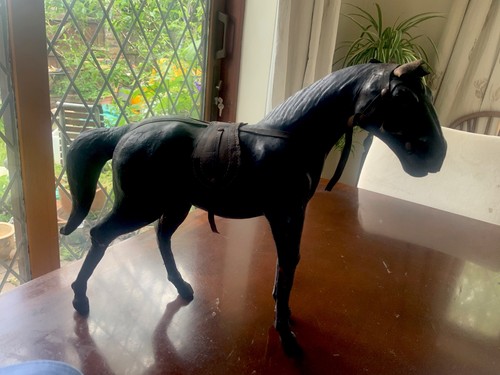 Antique leather model - antique, of