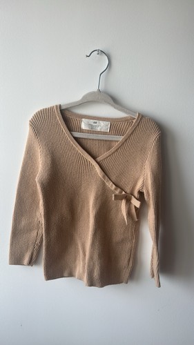 Tan knit wide - , leg