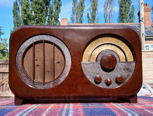 Ekco type ac85 bakelite - type,
