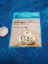 Vintage Antique Brass NCB Pay