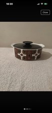 Vintage 70s Casserole Dish -