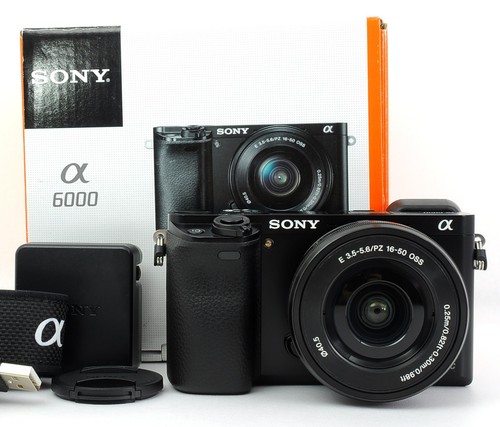 Sony alpha a6000 black - a6000,