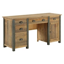 Reclaimed Wood & Steel Twin